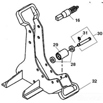 RIDGID 58882 FRAME, 258XL CUTTER