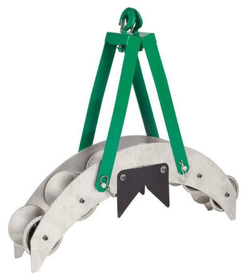 GREENLEE 4024 24" Conveyor Sheave with 6 Sheave Wheels