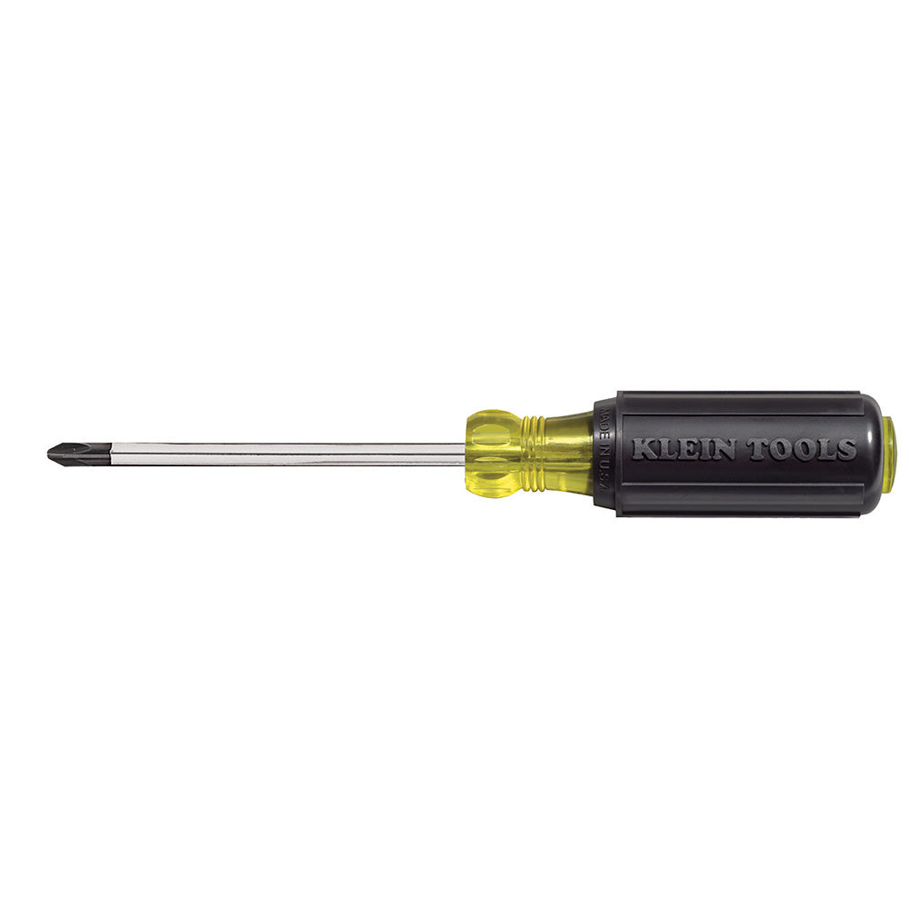 Klein Tools 603-4 #2 Phillips Screwdriver 4" Round Shank