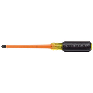 Klein Tools 603-4-INS Insulated Screwdriver, #2 Phillips Tip, 4-Inch