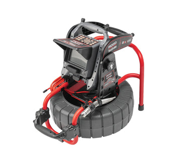 Ridgid 63813 SeeSnake Compact M40 System 131' with 25mm Self-Leveling TruSense Camera Reel and CS6x VERSA Digital Monitor