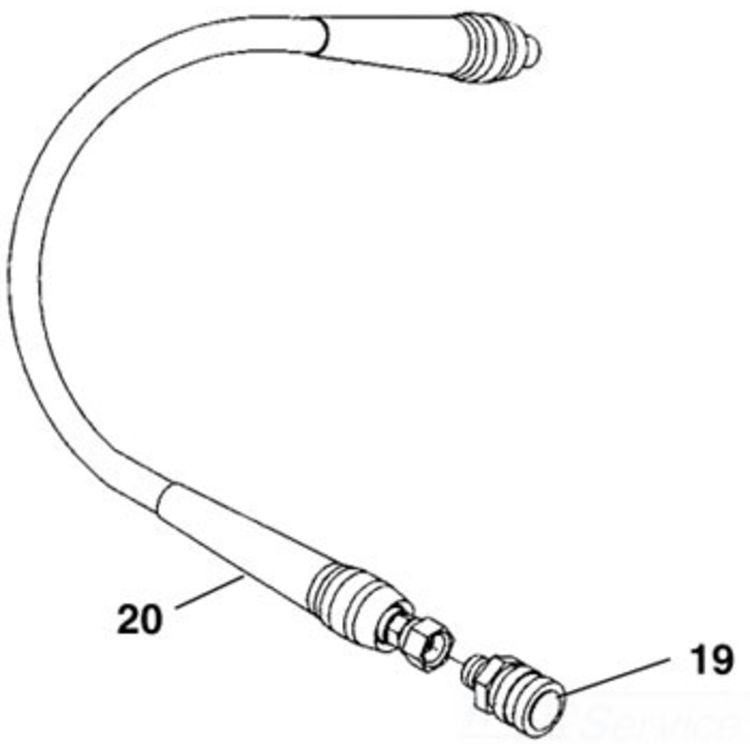 RIDGID 63927 HOSE, OUTPUT