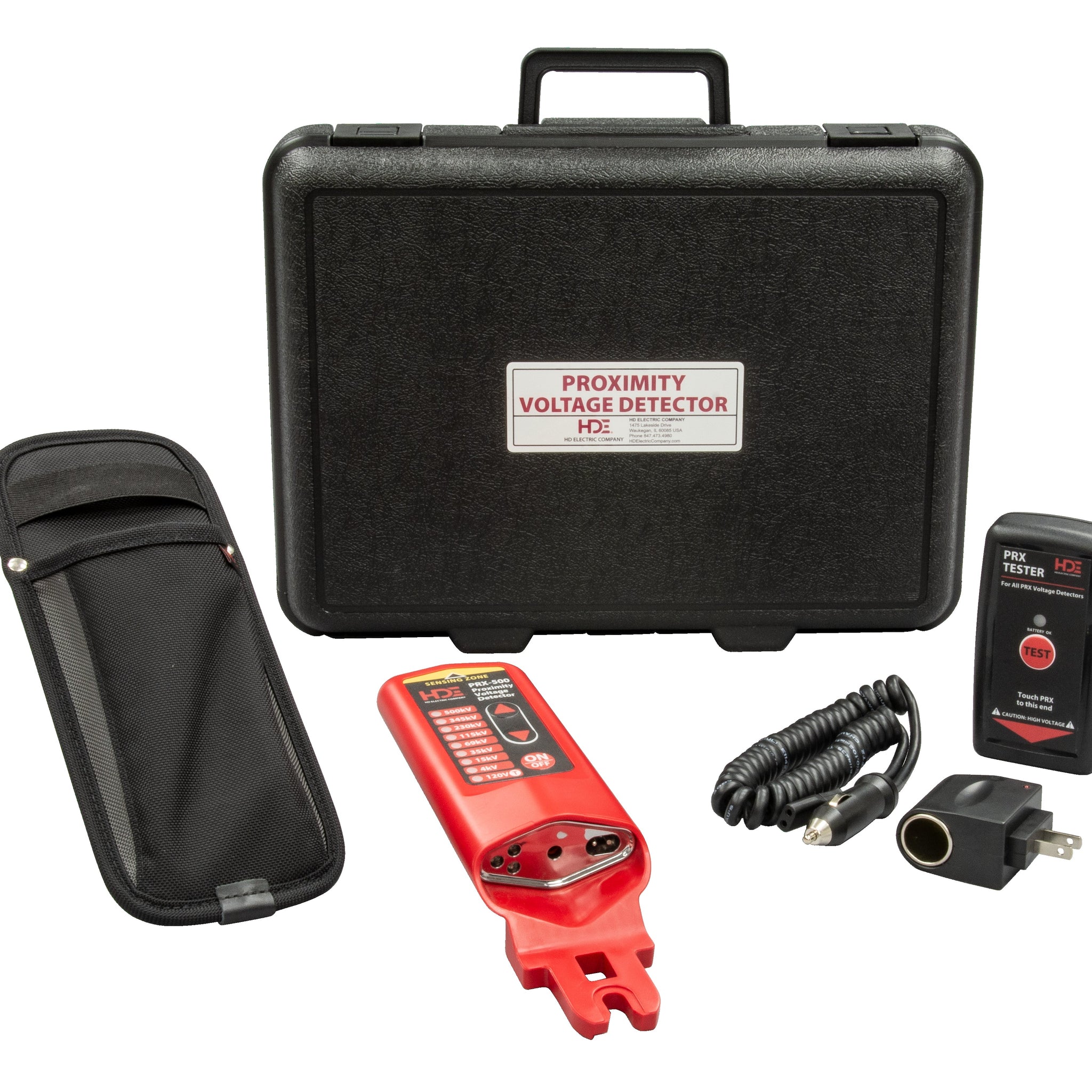 GREENLEE PRX-500/K10 PRX Proximity Voltage Detector Kit, 500kV