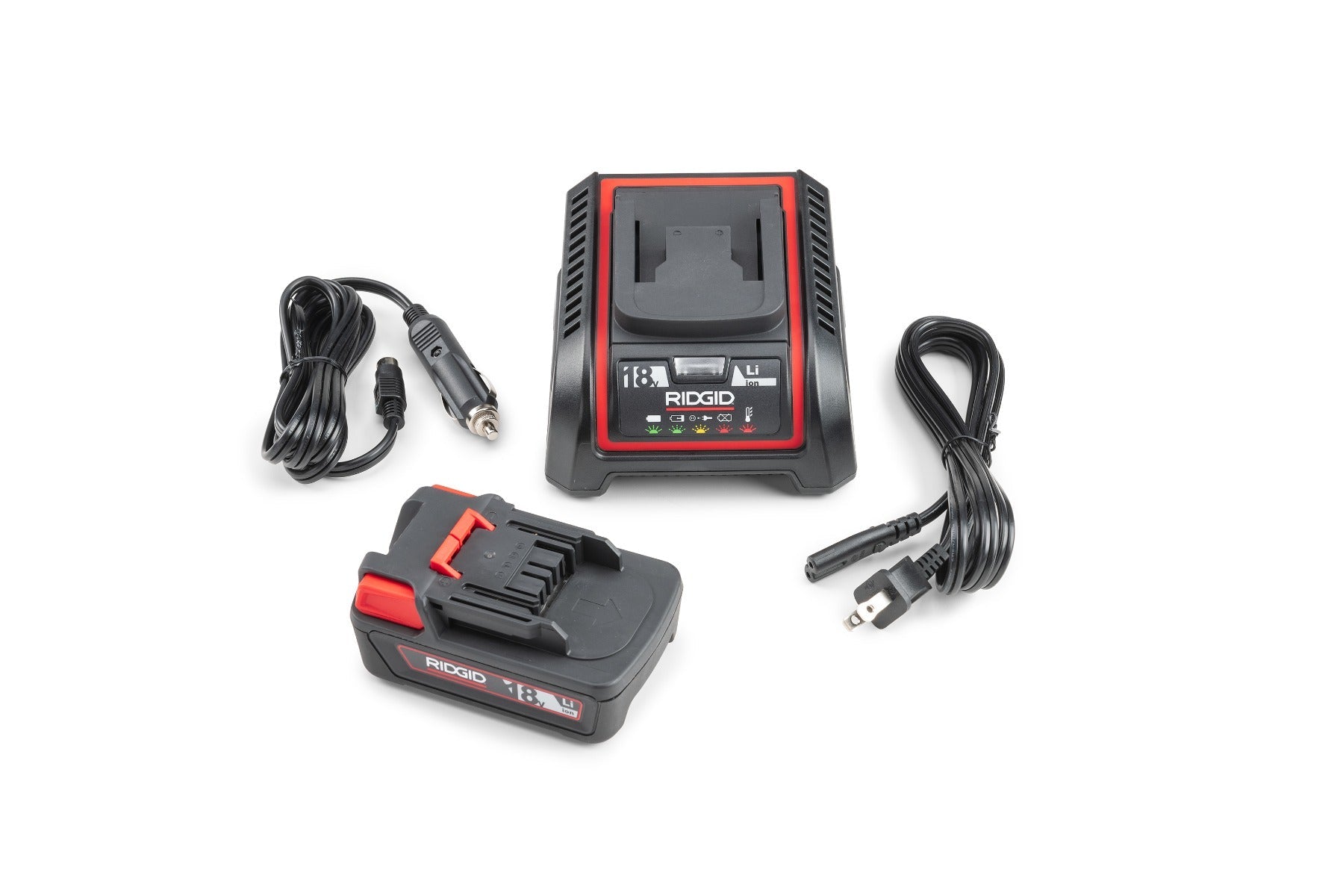 Ridgid 66003 18V Advanced Lithium Batteries and Charger