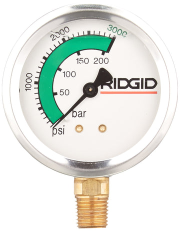 RIDGID 66117 GAUGE, PRESSURE KJ3000