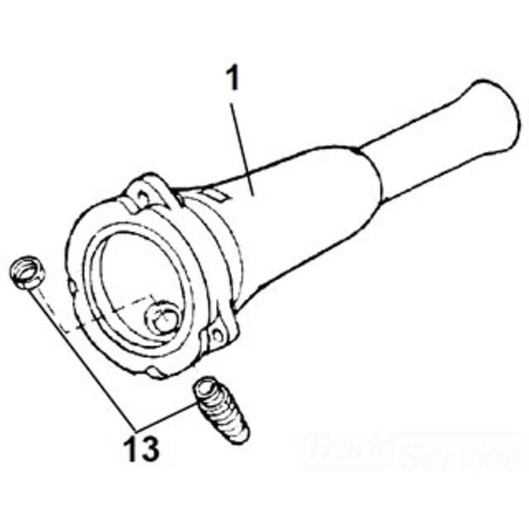 RIDGID 66537 RELIEF, STRAIN W/LOCKNUT