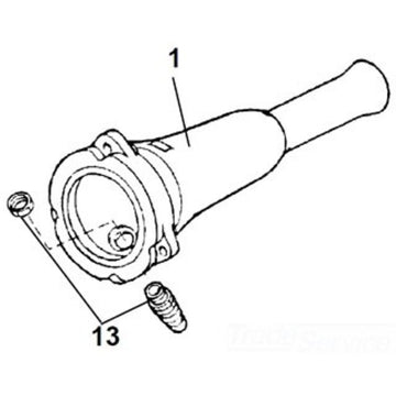 RIDGID 66537 RELIEF, STRAIN W/LOCKNUT