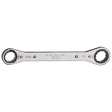 Klein Tools 68206 Ratcheting Box Wrench 13/16 x 7/8-Inch