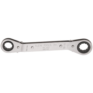 Klein Tools 68240 Reversible Ratcheting Box Wrench, 5/8 x 11/16-Inch