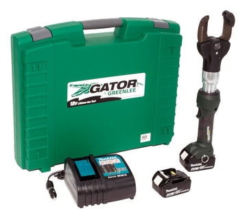 GREENLEE ESC50LX11 2 INCH CUTTER WITH TWO 4.0AH BATTERIES, 120V CHARGER & CASE