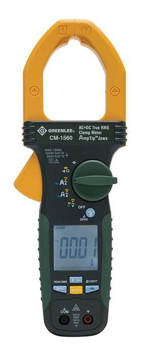 AC/DC TRUE RMS Clamp Meter, 1000V, 1000A