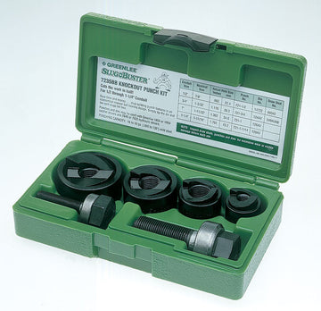 Greenlee 7235BB Slug-Buster Manual Knockout Kit for 1/2 to 1-1/4-
