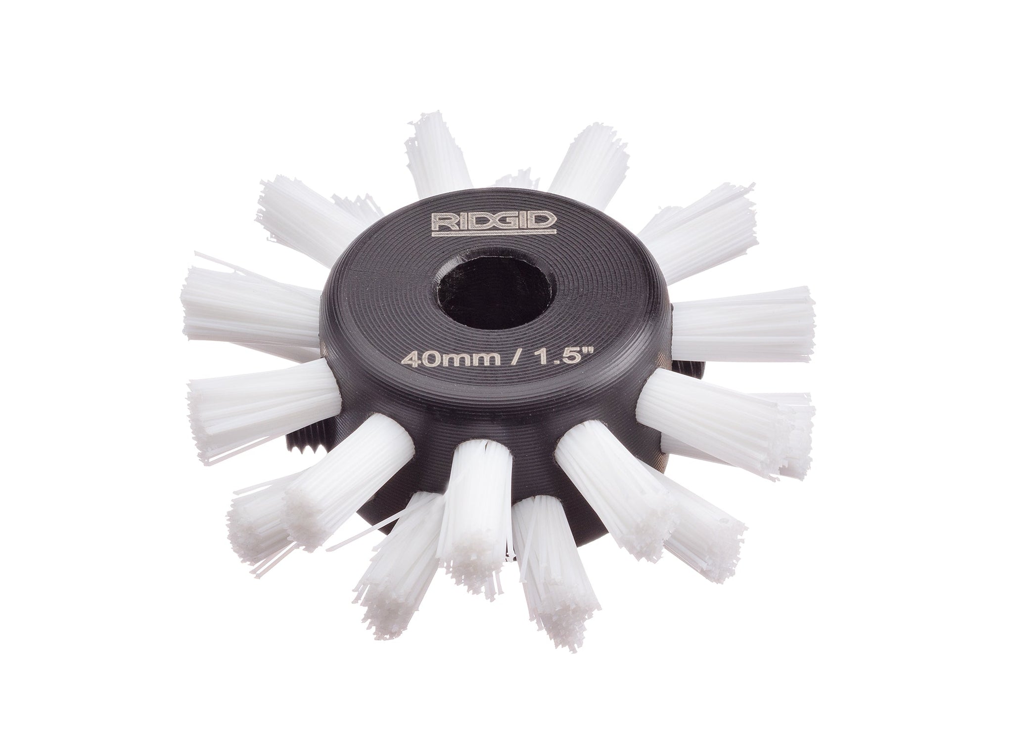 RIDGID 68933 1.5" (40mm) nylon brush for 1/4" (6mm) cable