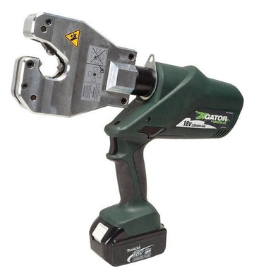 GREENLEE EK06ATCL22 Crimp Tool, Insul Dieless AT BAT 230V CH