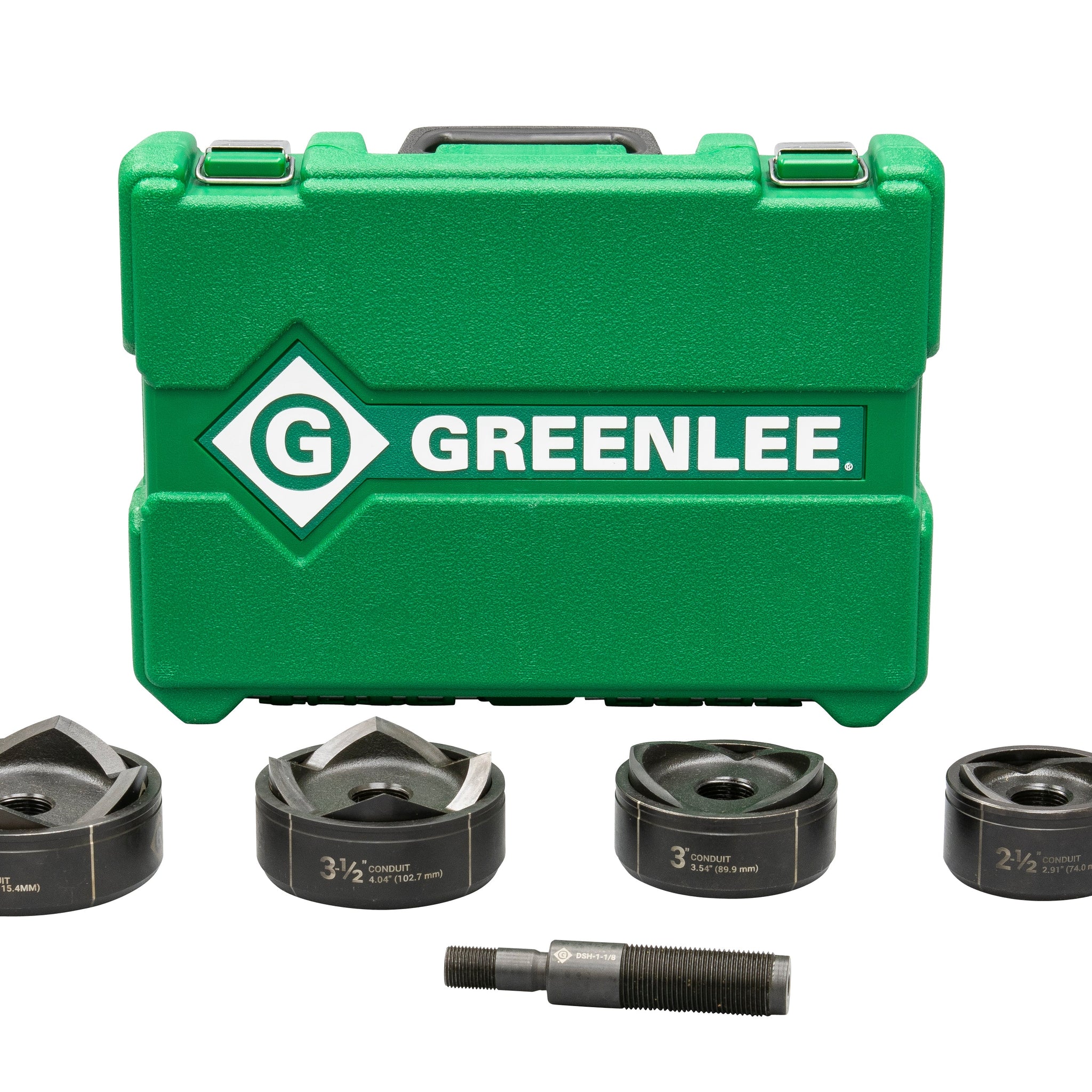 GREENLEE 7304 Knockout Set for Hydraulic Drivers with Standard Round 2-1/2" to 4"