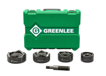 GREENLEE 7304 Knockout Set for Hydraulic Drivers with Standard Round 2-1/2" to 4"