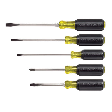 Klein Tools 85075 Cushion-Grip Screwdriver Set, 5-Piece