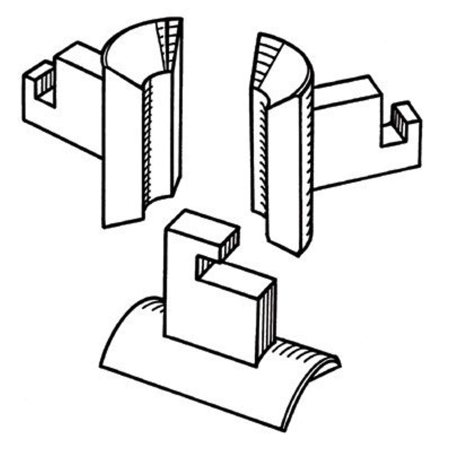 RIDGID 59325 SET OF JAWS A22A 7/8