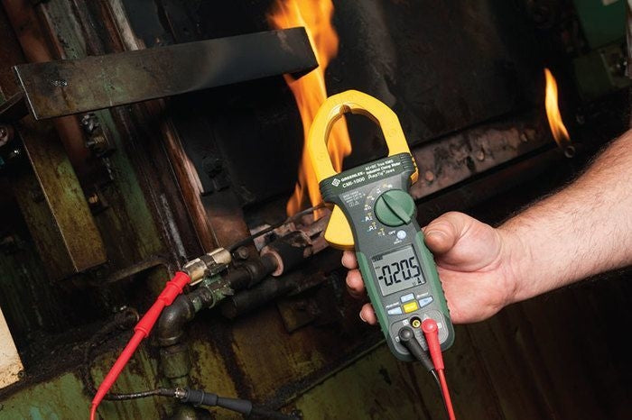 Industrial Clamp Meter, 1000V, 1000A, Calibrated