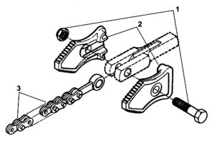 RIDGID 93020 BOLT, W/NUT 3215