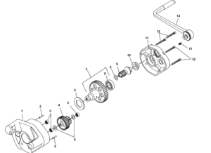 RIDGID 93772 HOUSING, MAIN