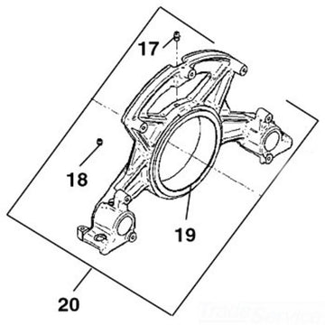 RIDGID 94027 BRACKET, FRONT ASM