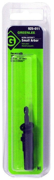 GREENLEE 925-011 Small Arbor with Pilot Drill for 7/8