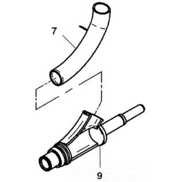 RIDGID 95682 TUBE, GUIDE WELDMENT