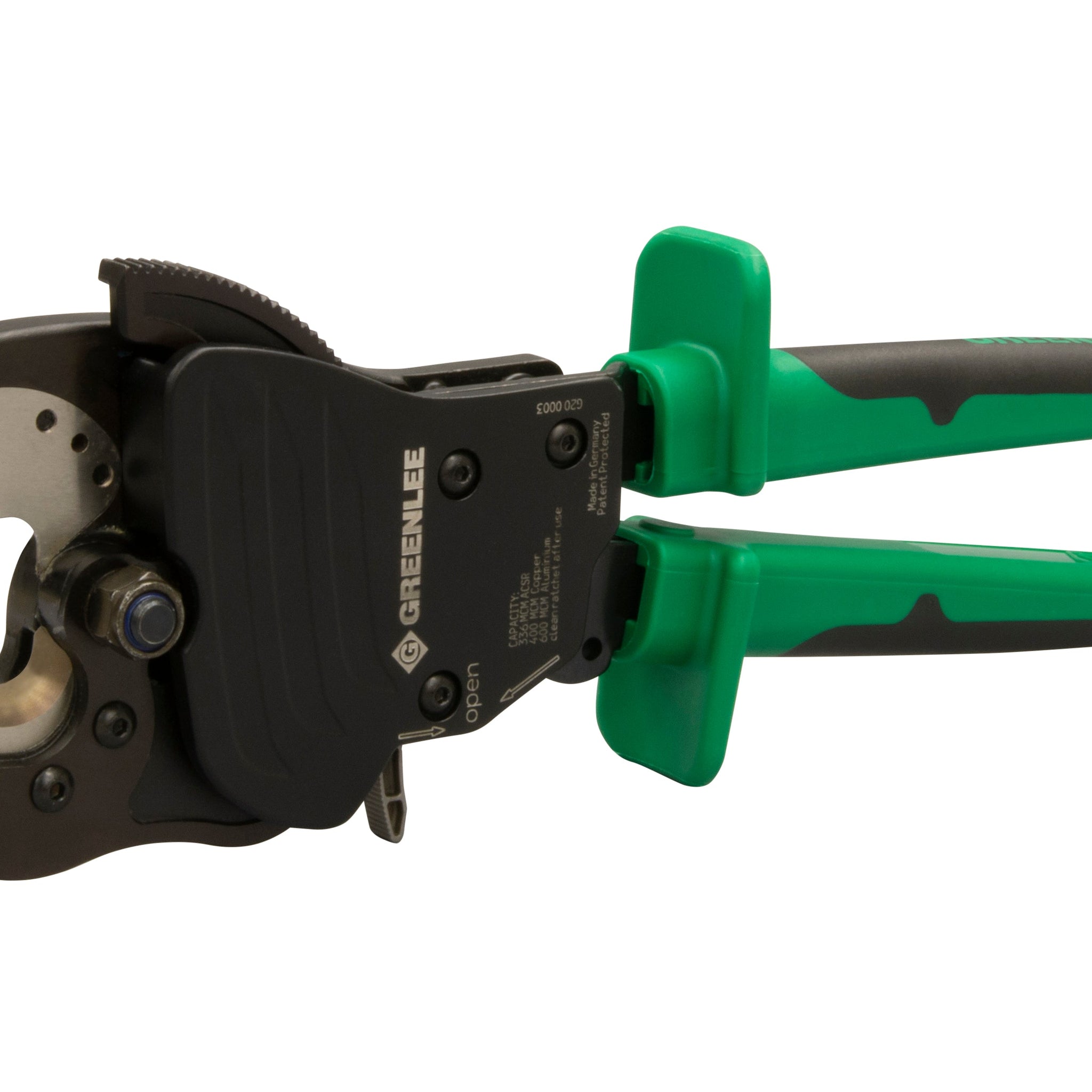 Open-Jaw Ratchet ACSR Cutter