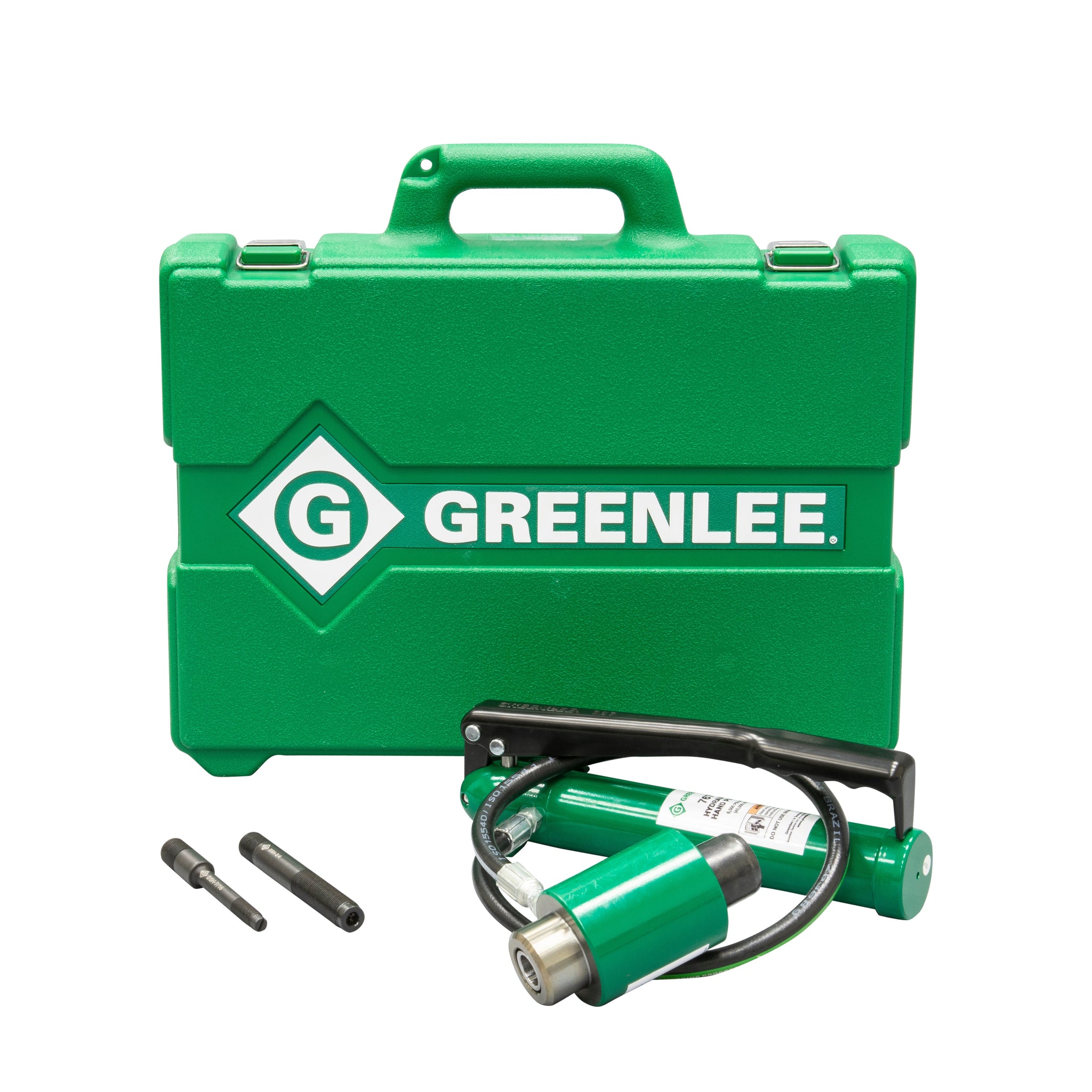 GREENLEE 7646 11-Ton Hydraulic Knockout Driver with Hand Pump