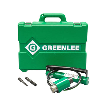 GREENLEE 7646 11-Ton Hydraulic Knockout Driver with Hand Pump