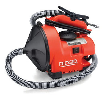 Ridgid GIDDS-813341 34963 K-30 AUTO-CLEAN Sink Machine with MAXCORE 50 1/4 Inch Inner Core Cable and AUTOFEED Control, Sink Drain Cleaner Machine and Bulb Drain Auger