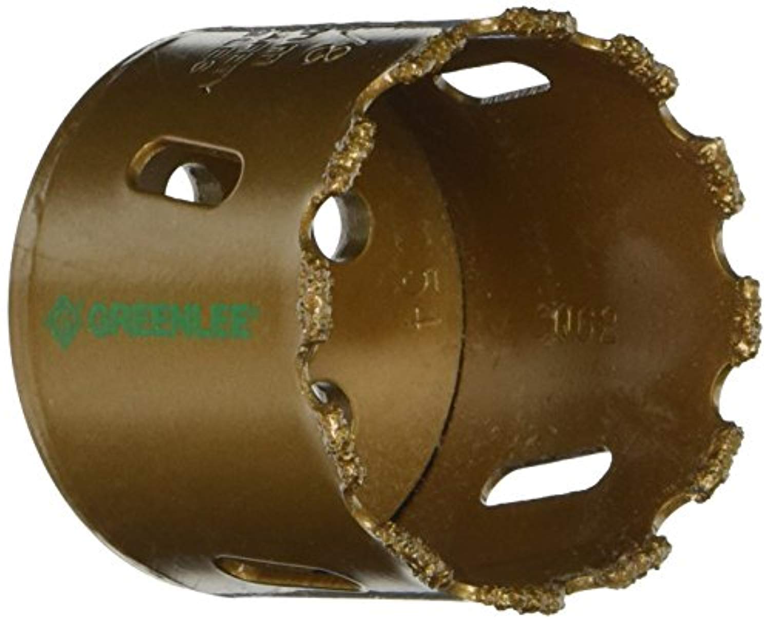 Greenlee 725-2-1/8 Carbide-Grit Hole Saw, 2-1/8-"