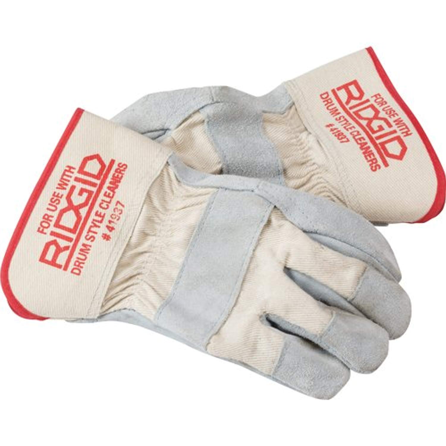 RIDGID 41937 Leather Drain Cleaning Gloves