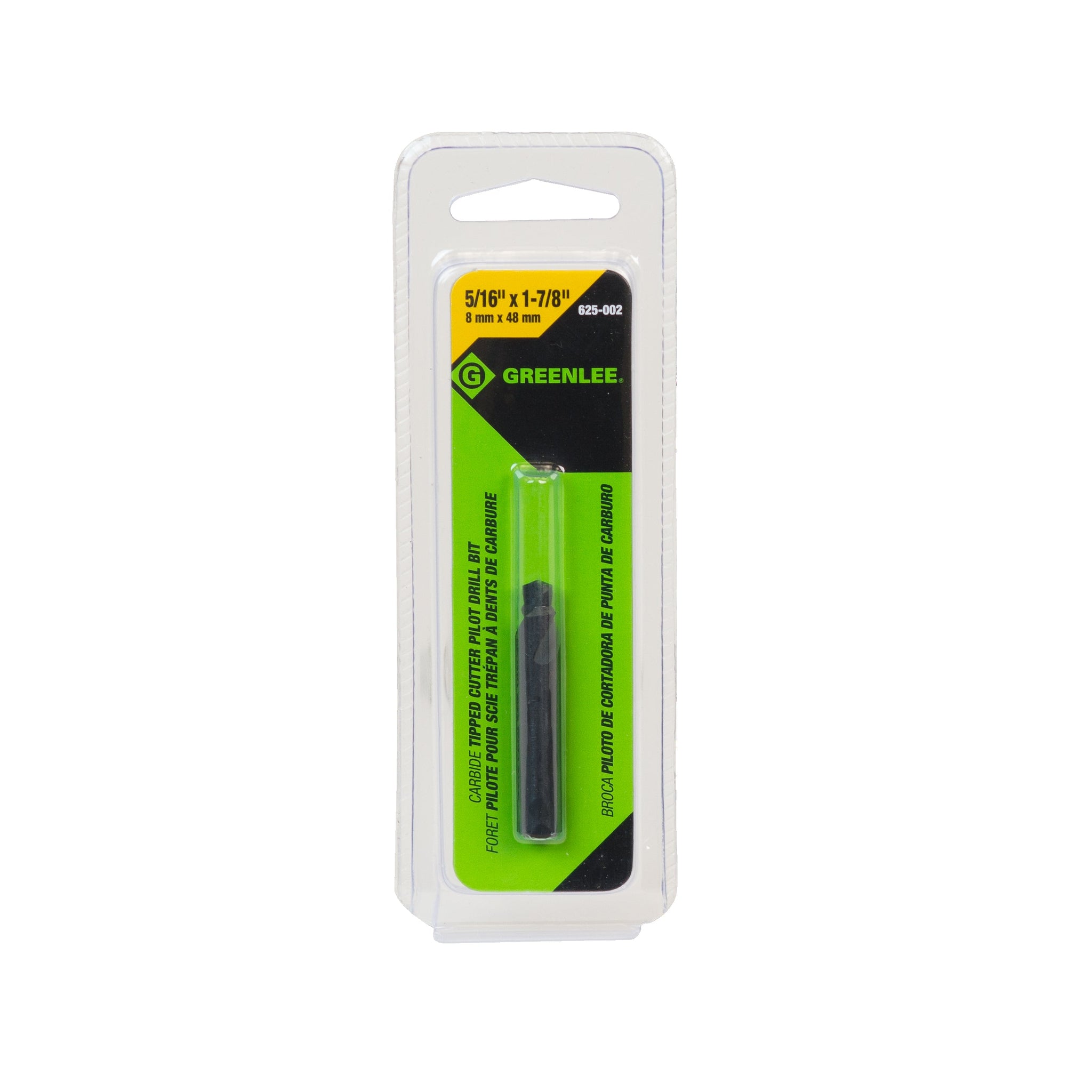 GREENLEE 625-002 Large Pilot Drill for 2-1/2" - 4-1/2" Cutters