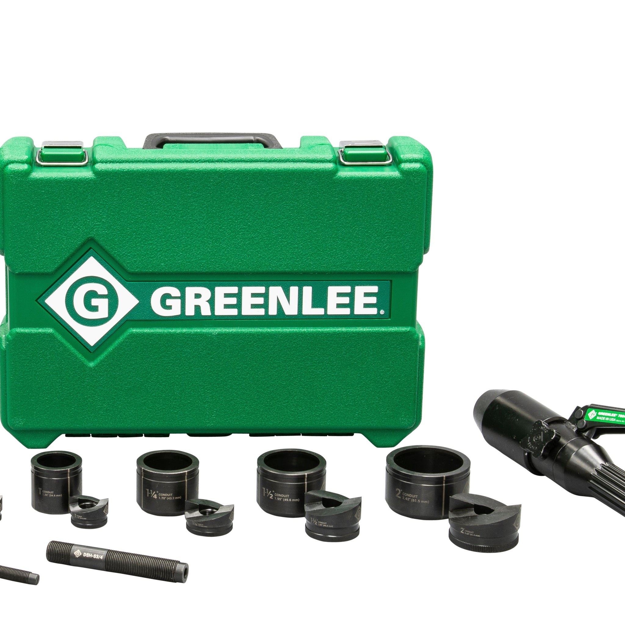 Quick DrawÂ® 8-Ton Hydraulic Knockout Kit with SlugBusterÂ® 1/2" to 2"