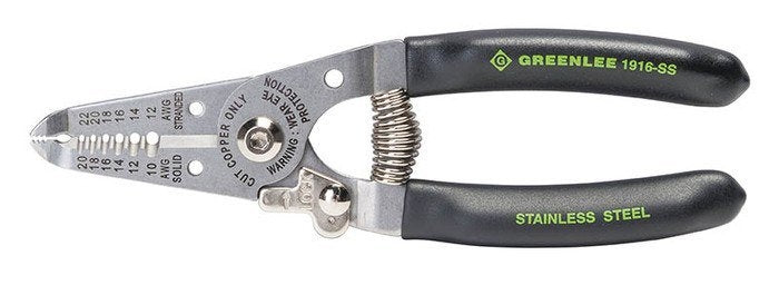 GREENLEE 1916-SS Stainless Wire Stripper / Cutter