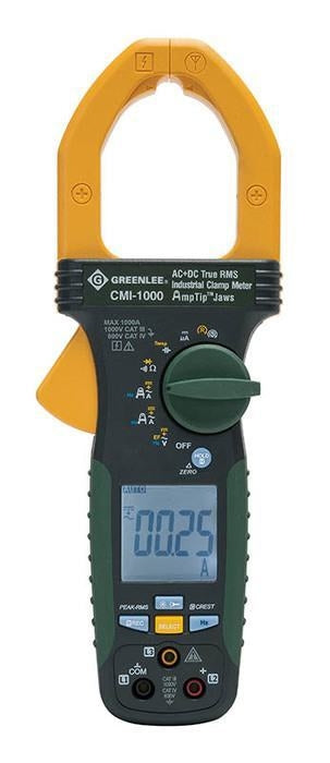 GREENLEE CMI-1000 Industrial Clamp Meter, 1000V, 1000A