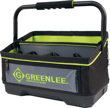 GREENLEE 0158-25 16" Heavy-Duty Open Tool Tote