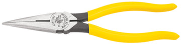 KLEIN TOOLS D203-8 Pliers, Needle Nose Side-Cutters, 8