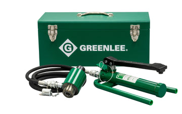 GREENLEE 7625 11-Ton Hydraulic Knockout Driver with Foot Pump