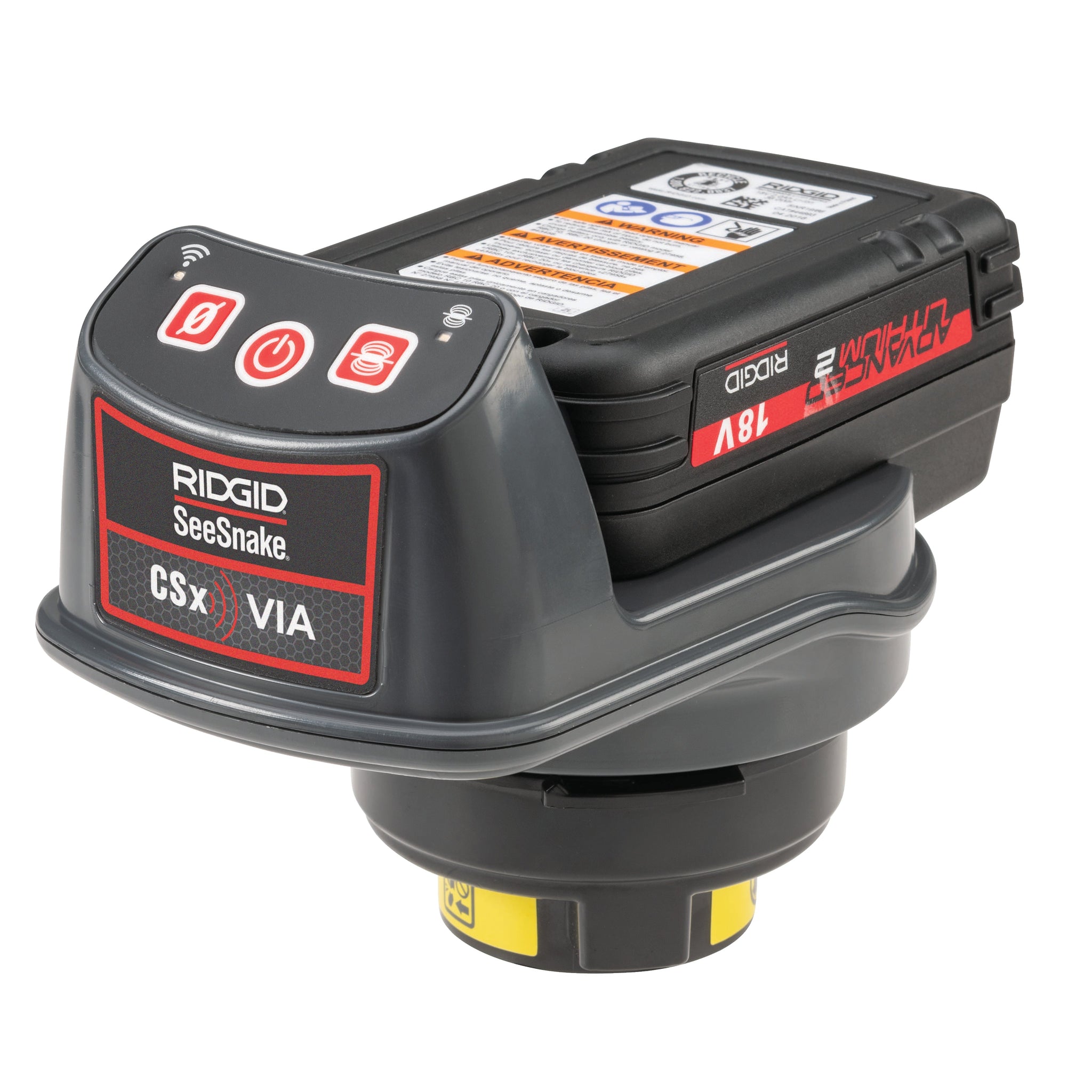RIDGID 66528 RIDGIDÂ® SeeSnakeÂ® CSx Via System with 2 Batteries and Charger
