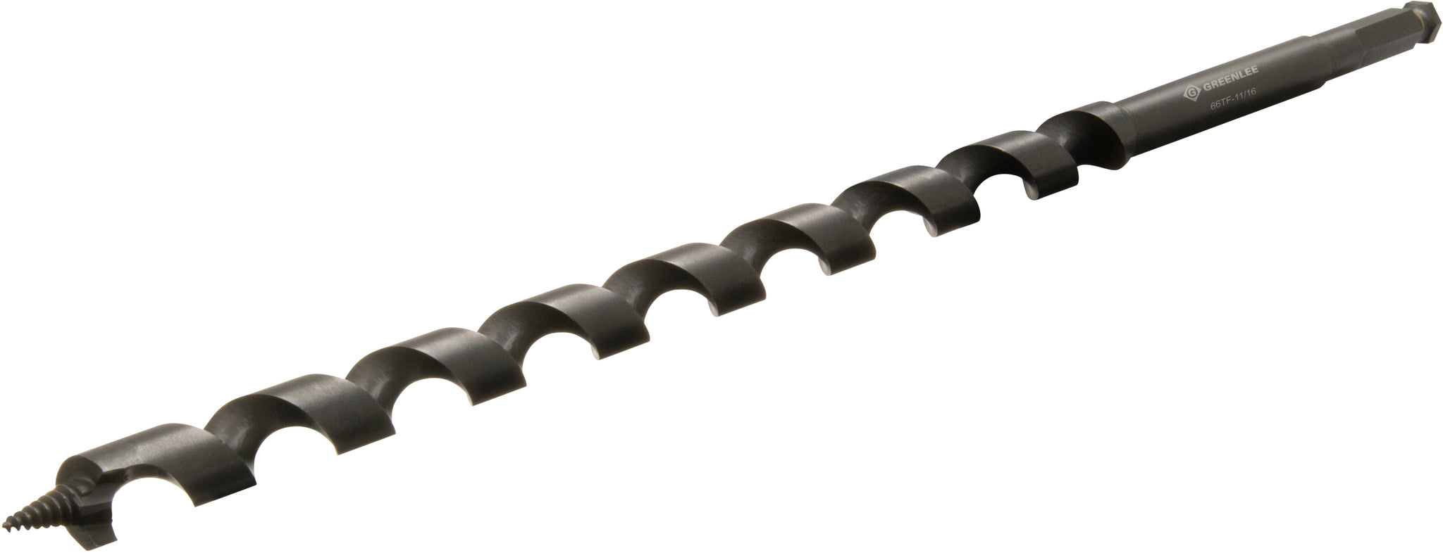 GREENLEE 66TF-11/16 11/16" x 18" Nail EaterÂ® Extreme Black Utility Auger Bits