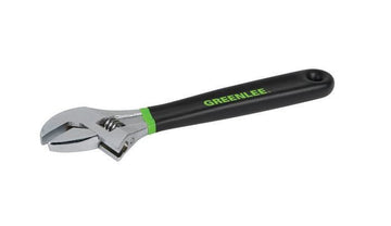 GREENLEE 0154-10D Adjustable Wrench Dipped Handle 10"