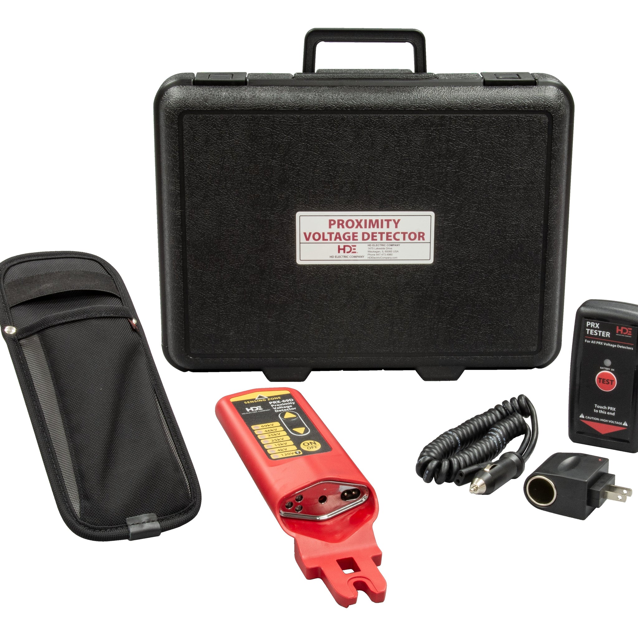 GREENLEE PRX-69D/K10 PRX Proximity Voltage Detector Kit, 69kV