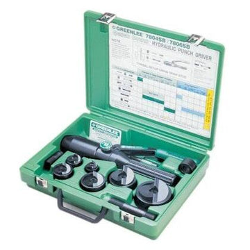 GREENLEE 7904-ISO 90 Hydraulic driver with ISO Punch Set