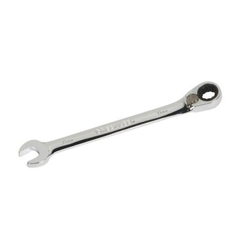 Greenlee 0354-56 Combo Ratchet Wrench, Metric 11MM, Overall Length 6-9/16-Inch