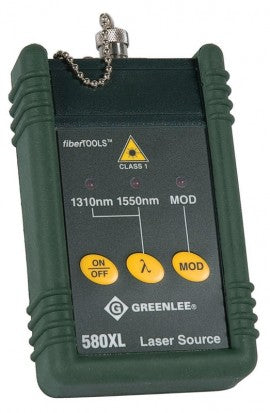 Greenlee 580XL-FC LASER SOURCE (1310/1550nm) (580XL-FC)