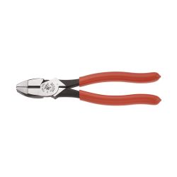 Klein Tools HD2000-9NE Heavy-Duty Linemanâ€™s Pliers, Thicker-Dipped Handle