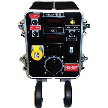 HDE ELECTRIC CC-III-K01 Distribution-Substation Capacitor Checker â€“ Portable Version, Includes Power Supply Cord, Test Leads and (1) CT002-III